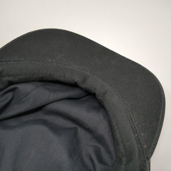 Anheuser-Busch Budweiser Flat Cap Black One Size Solid Embroidered - Picture 8 of 10